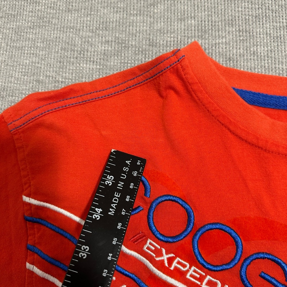 COOGI Expedition Australia Flag Graphic T-Shirt Short Sleeve Orange Mens Size XL - Picture 8 of 13